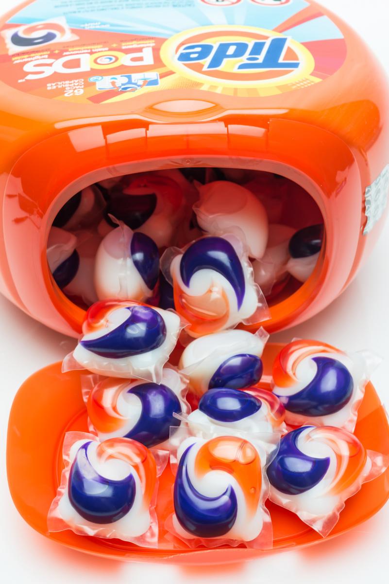 the dangers of detergent pods Dayton Children's